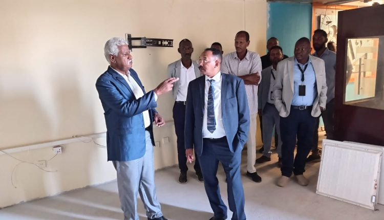مدير الشركة السودانية للموارد المعدنية يتفقد