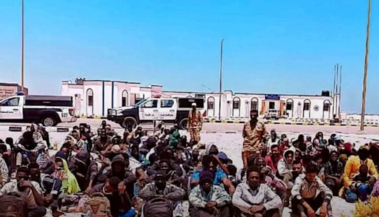جهاز مكافحة الهجرة الليبي يضبط سودانيين