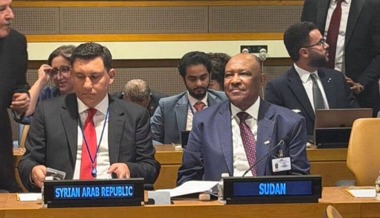 وزير الخارجية يمثل السودان بالأمم المتحدة